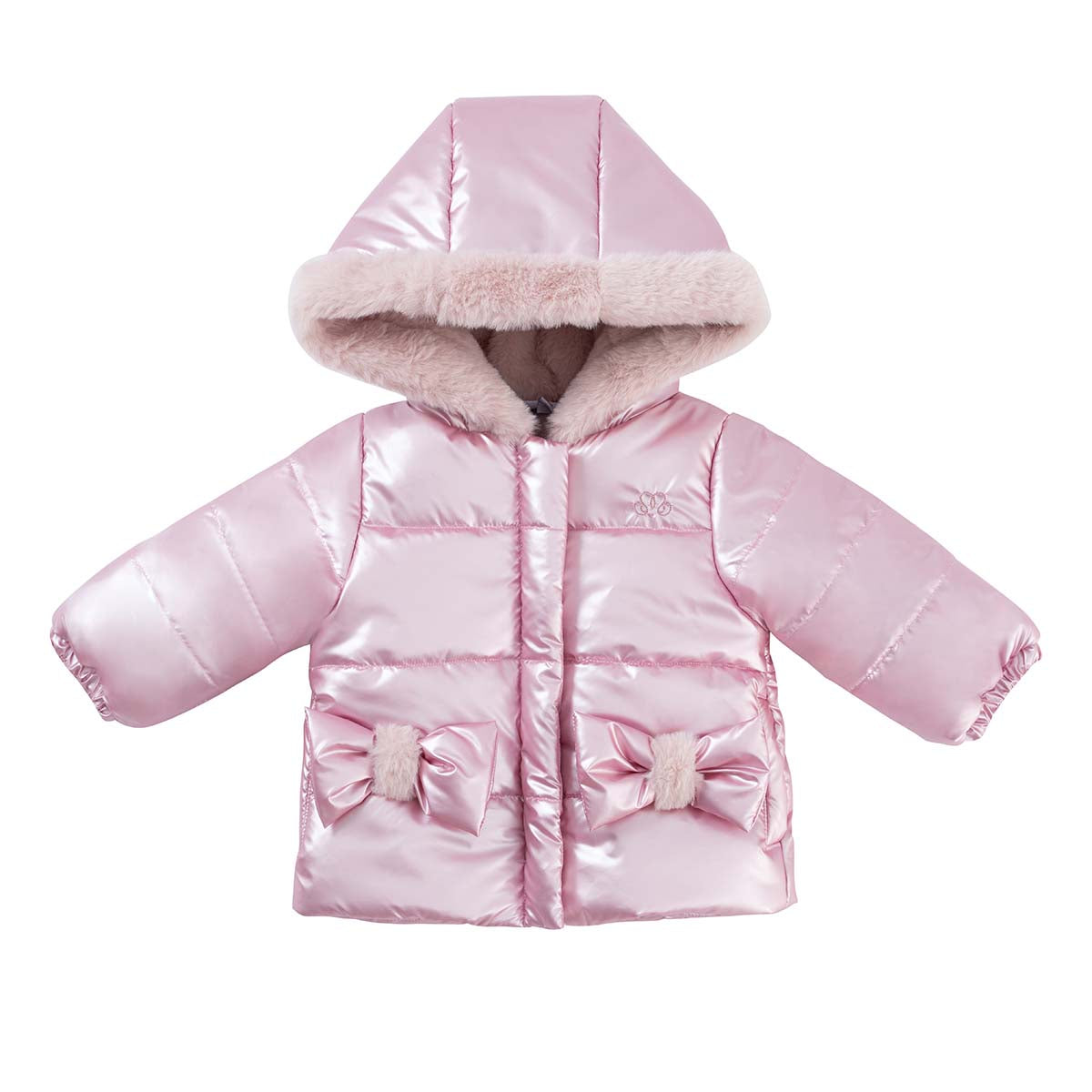 Jacket Valentina Capuchon Girl - Roze
