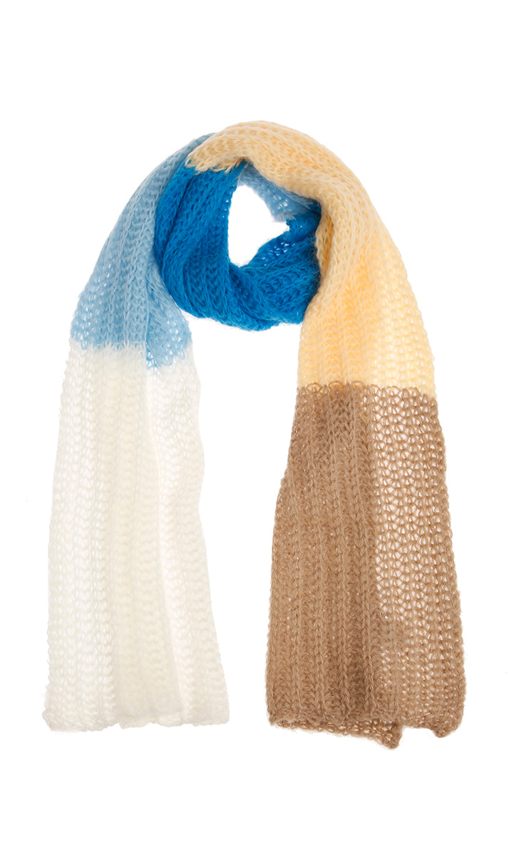 Brion - Sjaal - Miami Blue - W