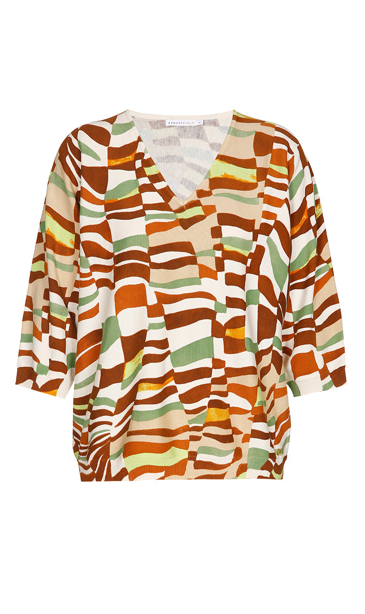 X Yindi - Pull - Green Wash - W