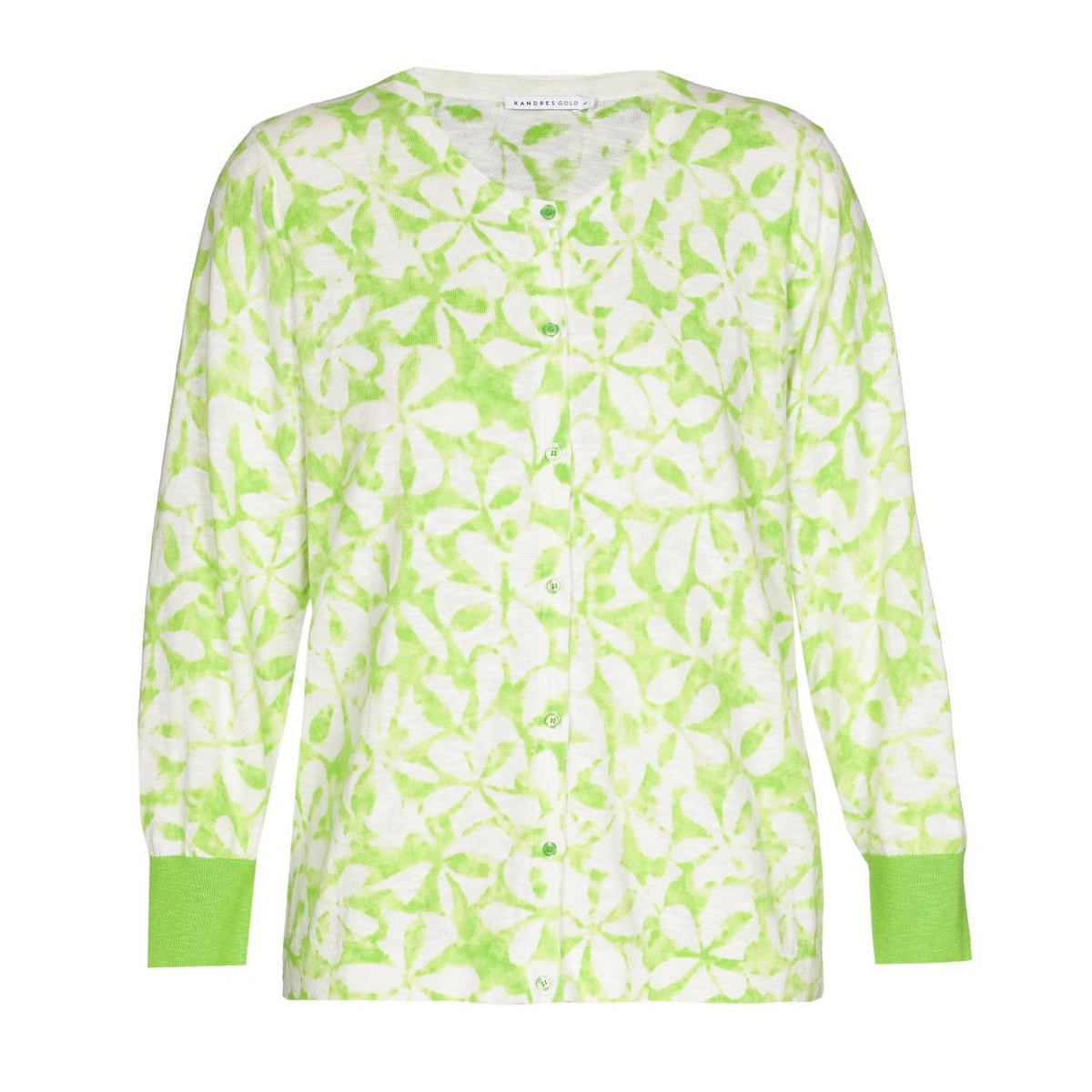 Cardigan - X-Abir - Grass Gree