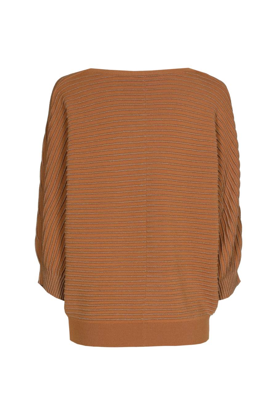 Trui - Gabon Lurex - Mokka