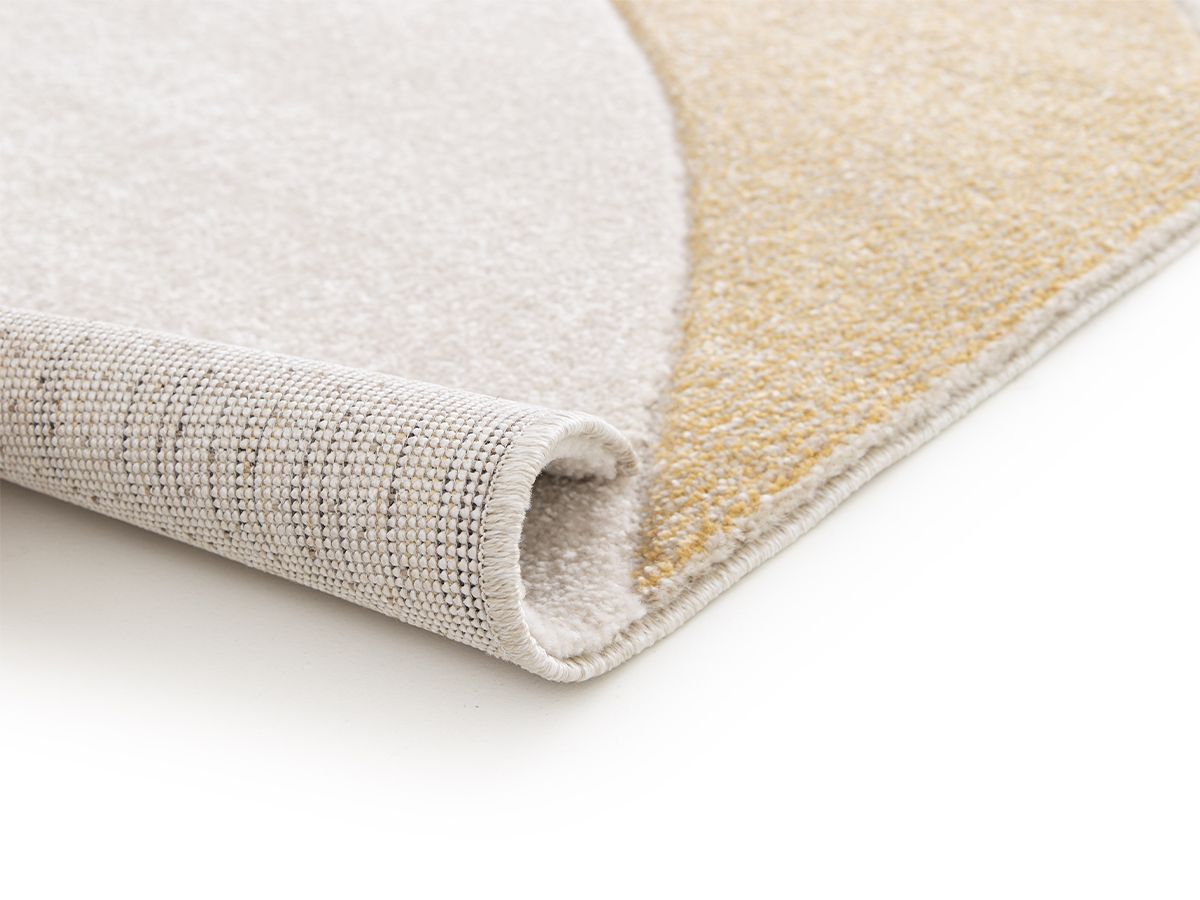 Laagpolig tapijt NOVA abstract patroon - Beige