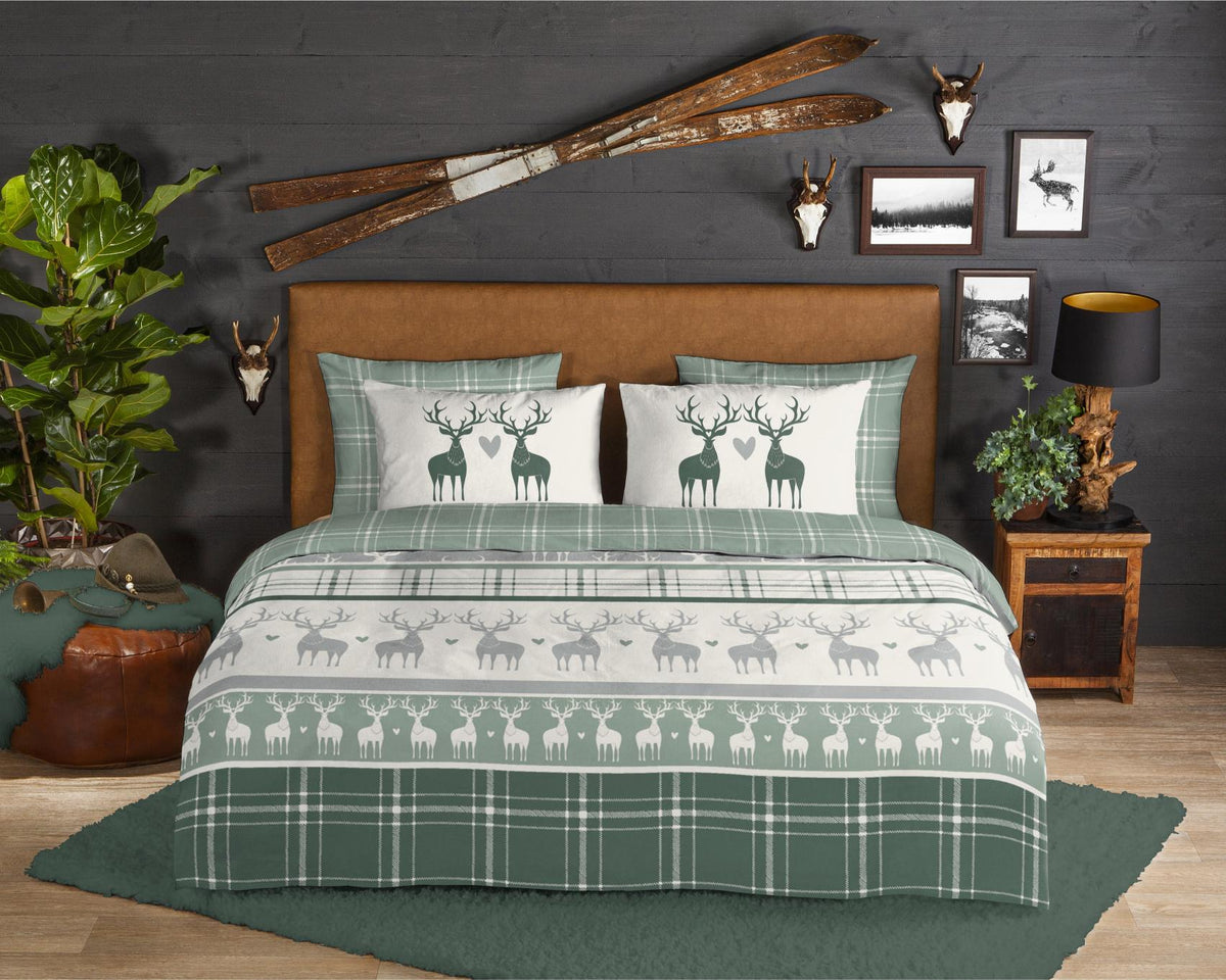 Good Morning - Housse De Couette - Bjirk - Green