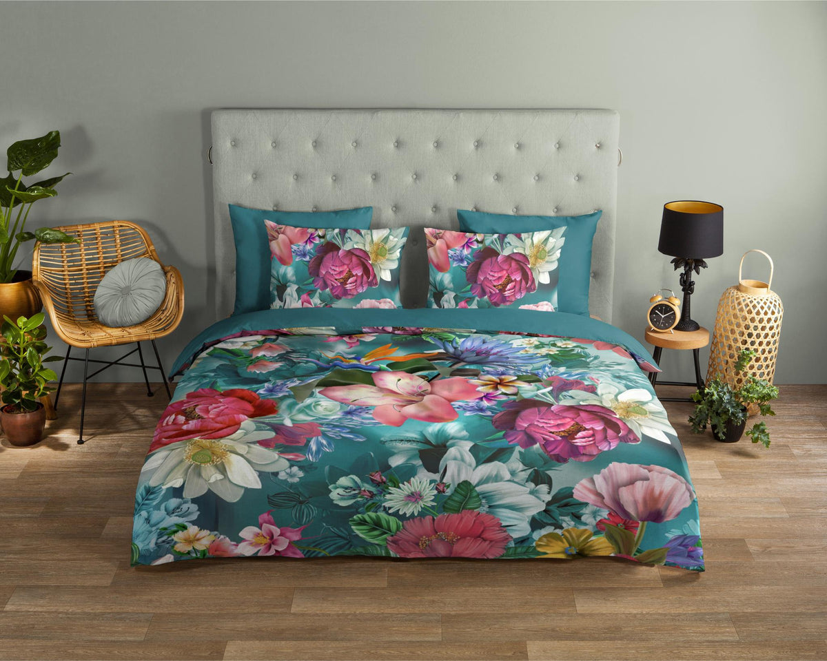 Good Morning - Housse De Couette - Tiandra - Petrol