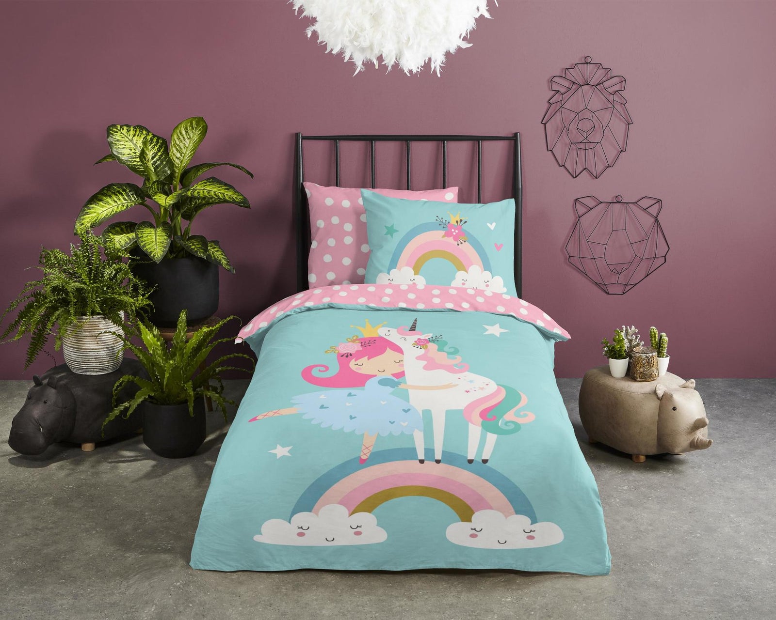 Good Morning - Dekbedovertrek - Heaven - Multi