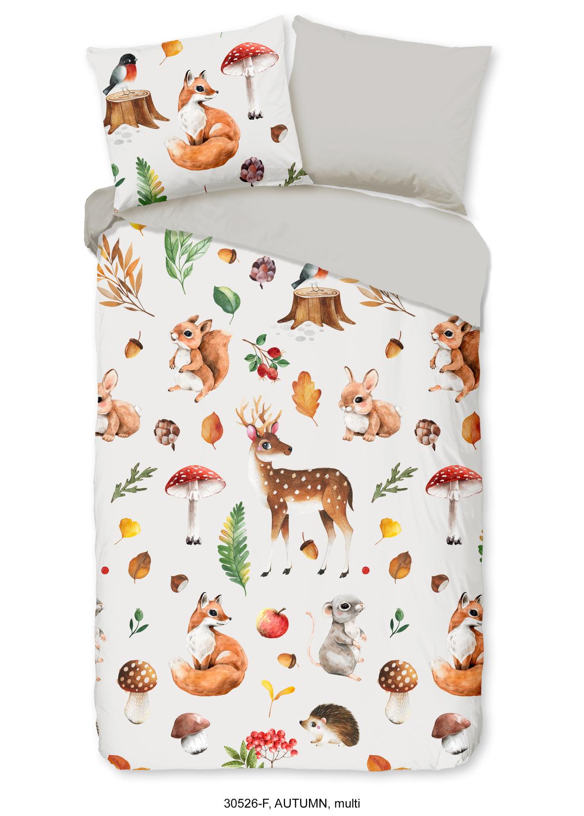 Good Morning - Dekbedovertrek - Autumn - Multi