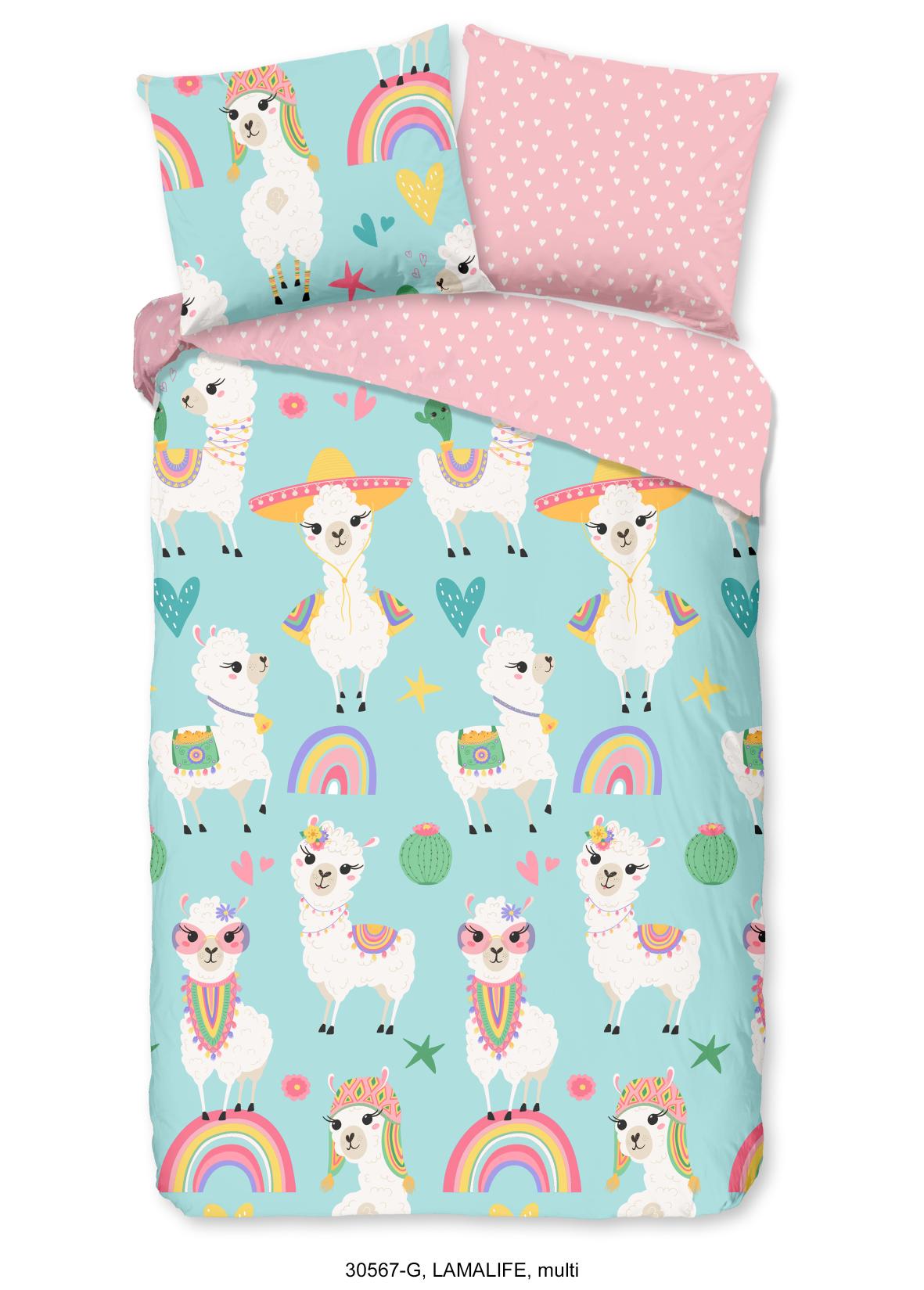 Good Morning - Housse De Couette - Lamalife - Multi