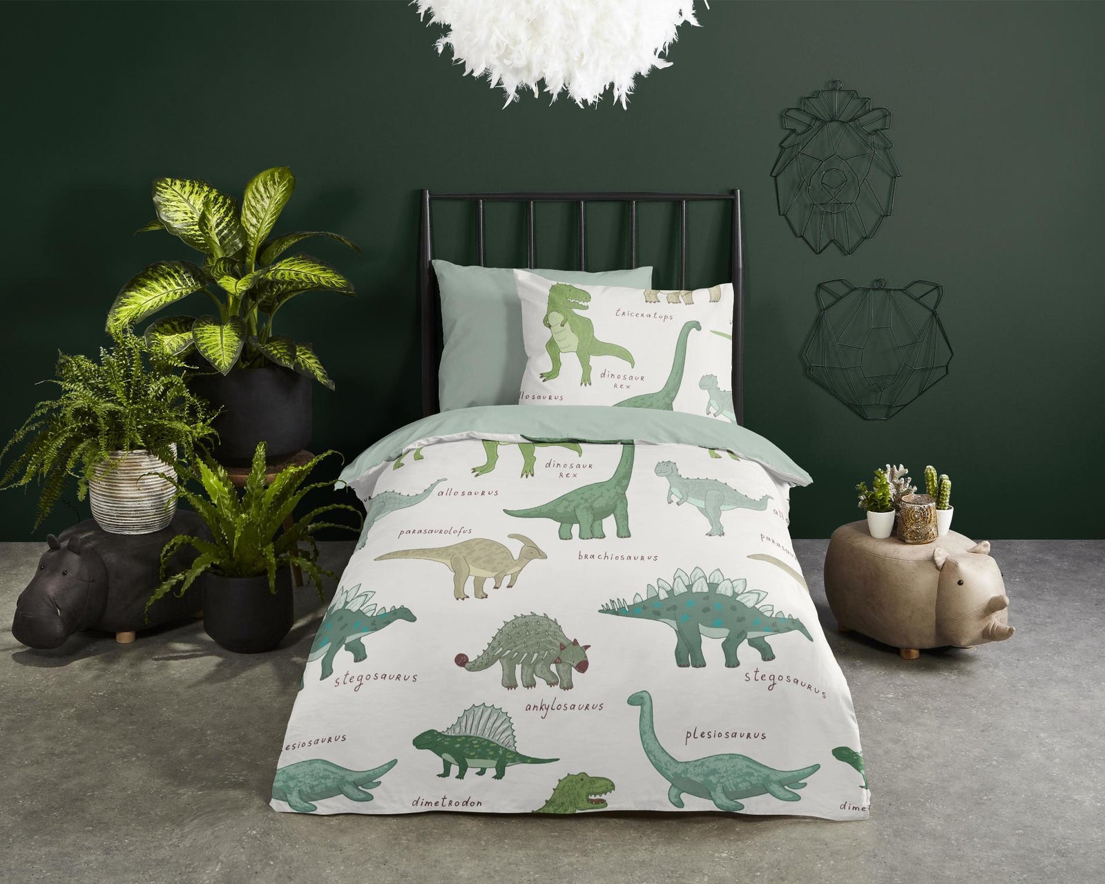 Good Morning - Housse De Couette - Beata - Green