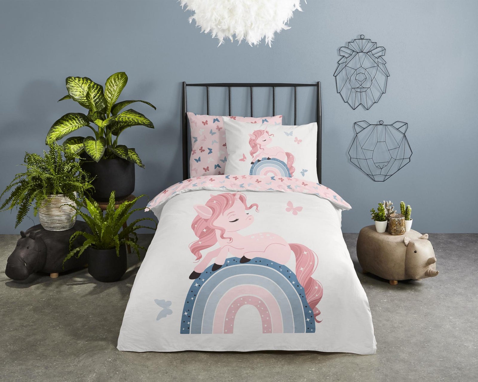 Good Morning - Housse De Couette - Fiby - White