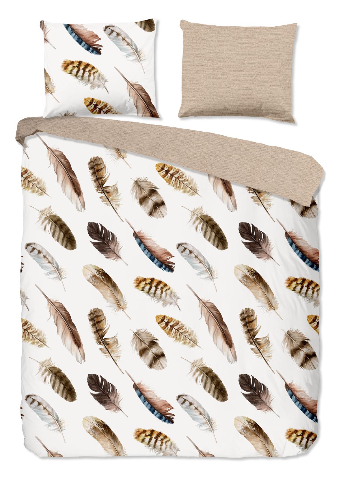 Good Morning - Dekbedovertrek - Fedra - Sand