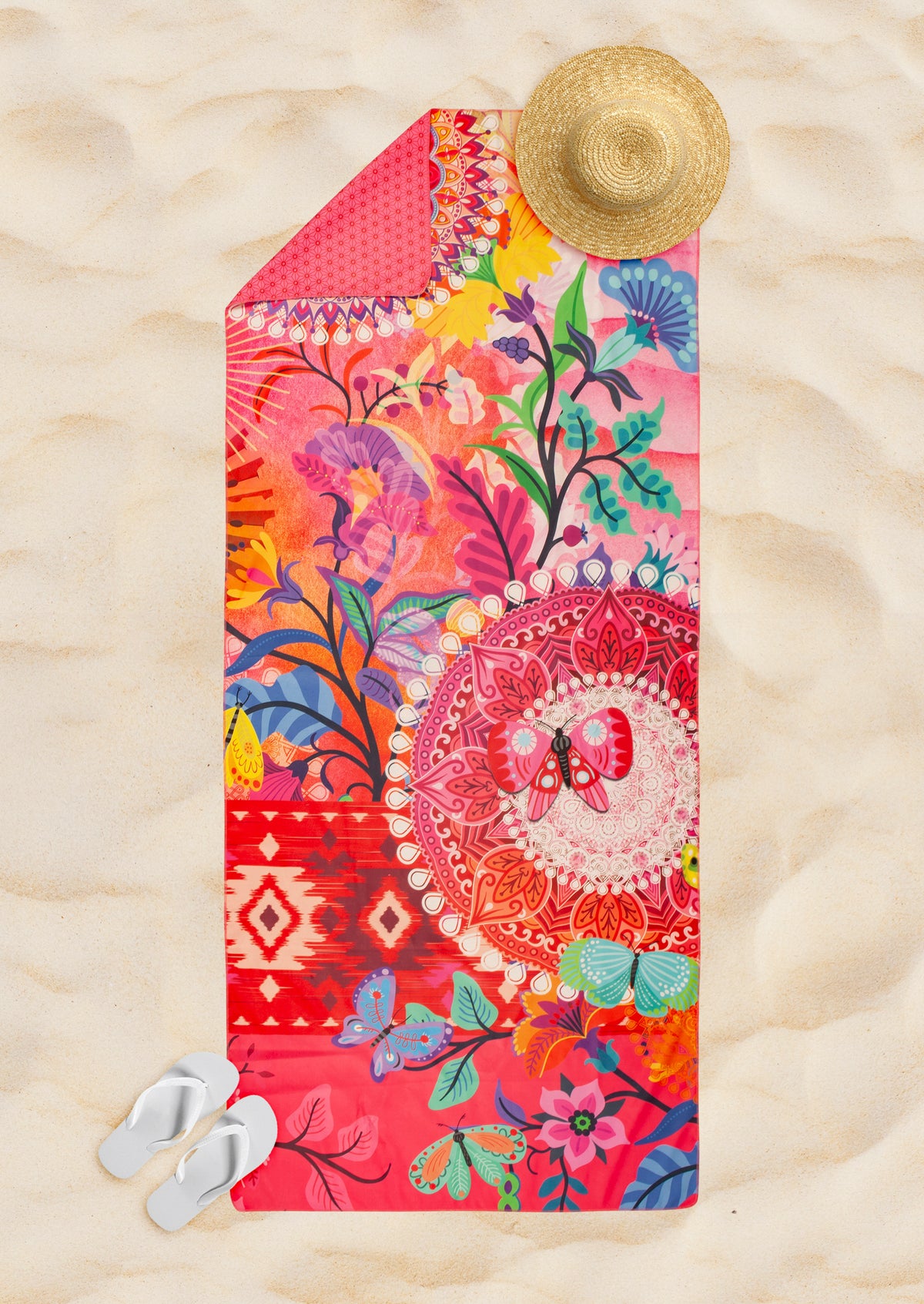 HIP - Sport handdoek - Giselah - Multi