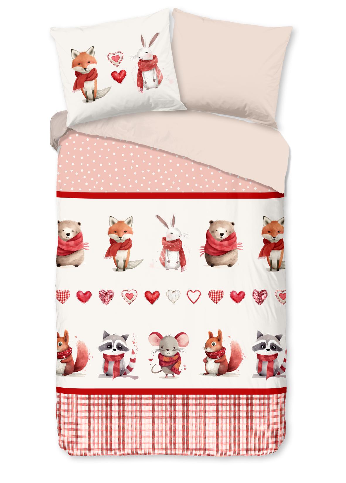Good Morning - Housse De Couette - Timmy - Red