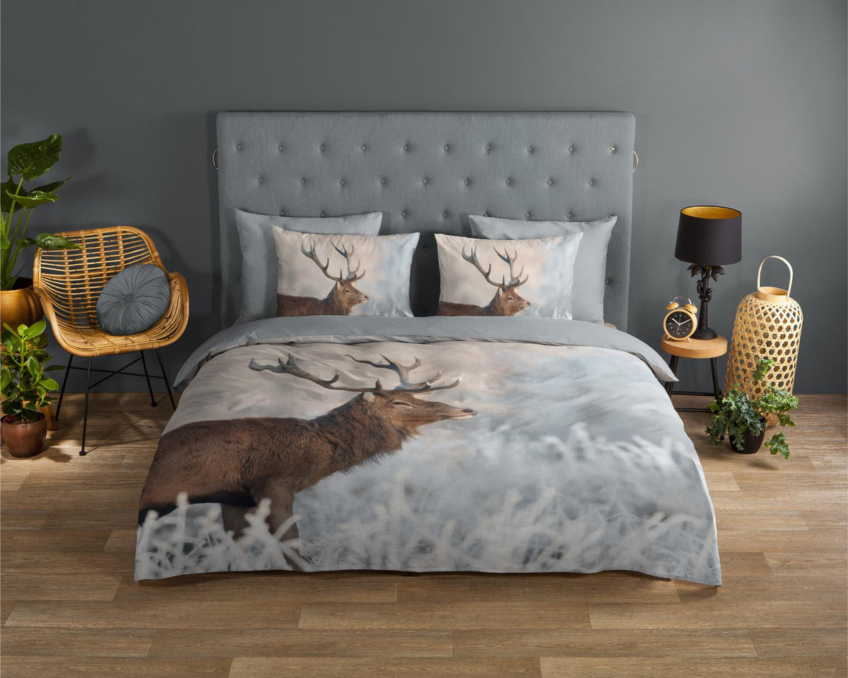 Good Morning - Housse De Couette - Wess - Grey