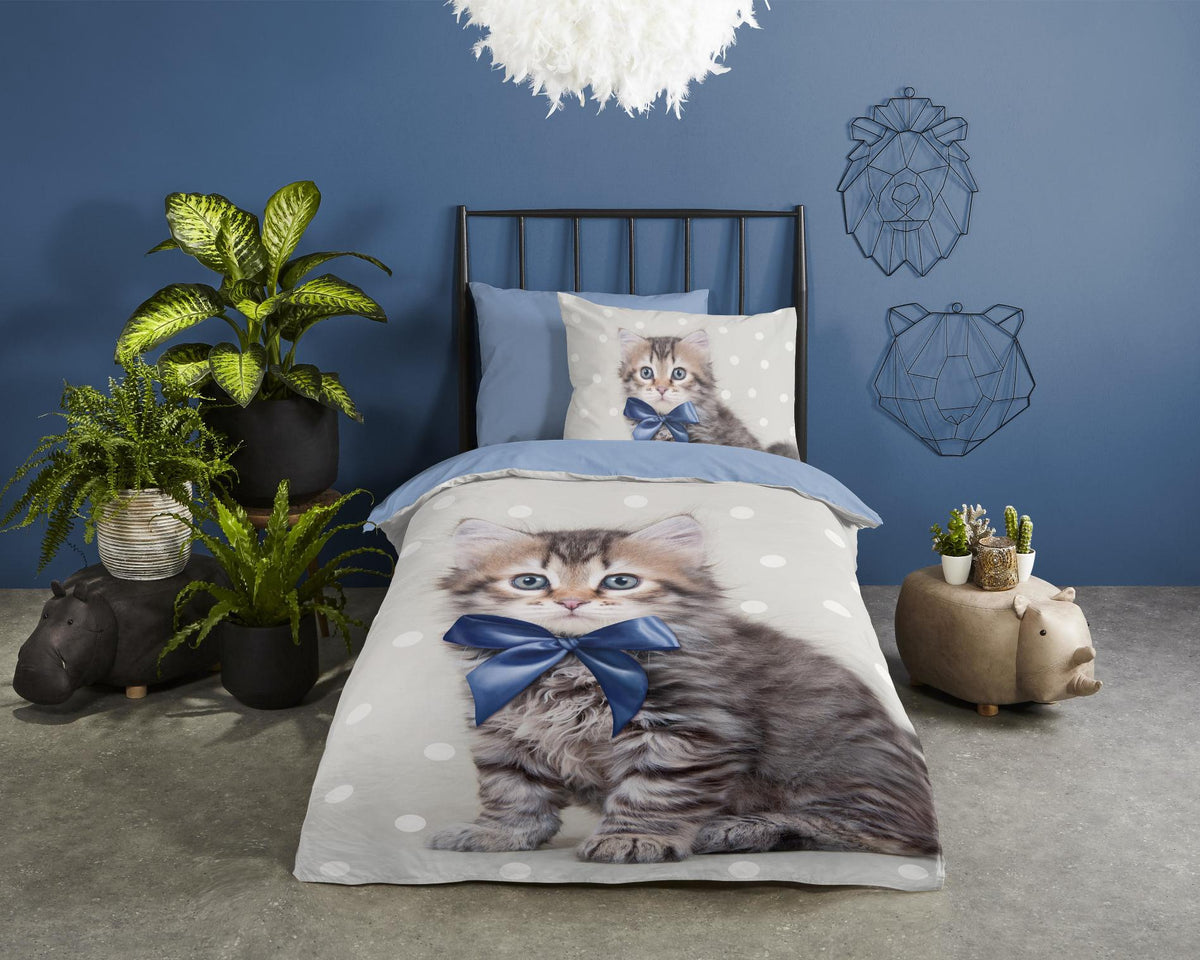 Good Morning - Housse De Couette - Mae - Blue