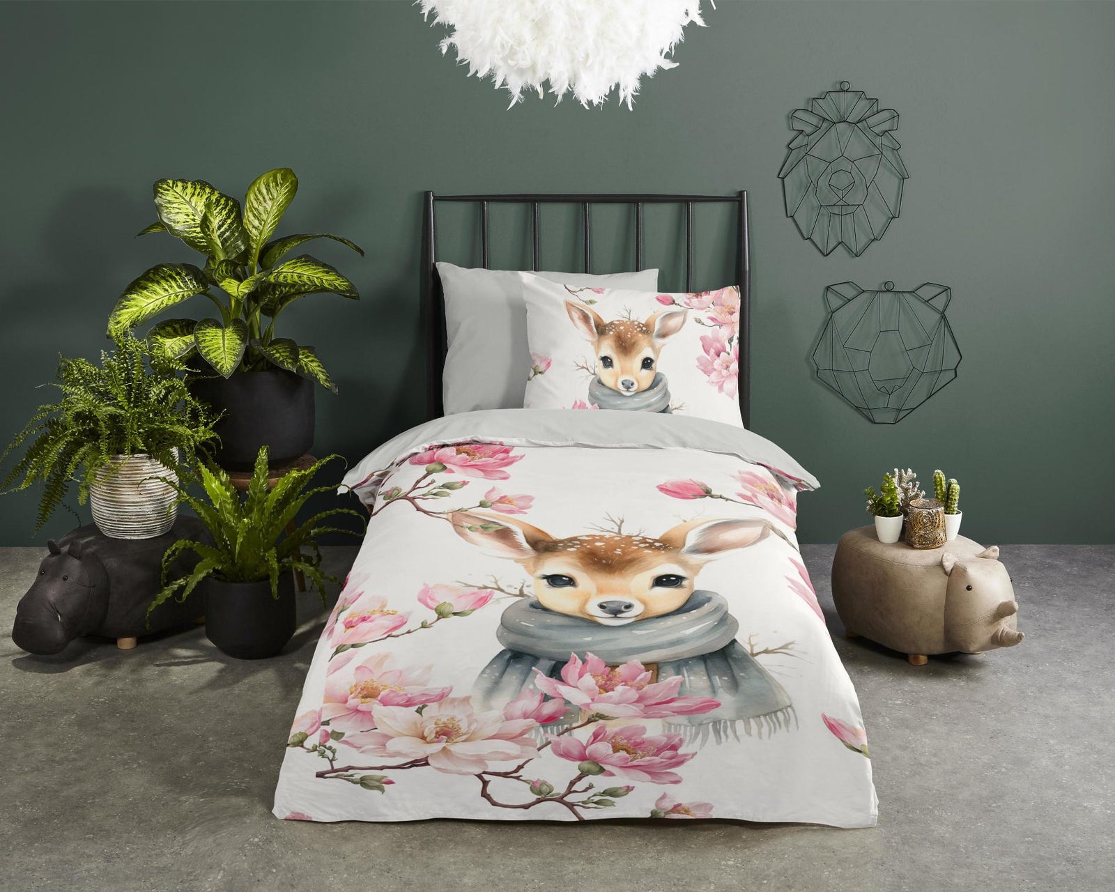 Good Morning - Dekbedovertrek - Leone - Multi