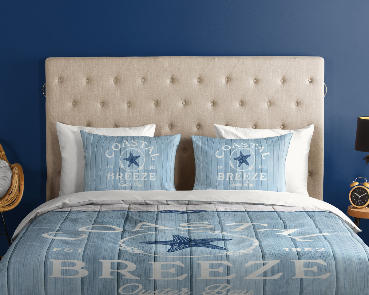 Good Morning - Dekbedovertrek - Breeze - Blue