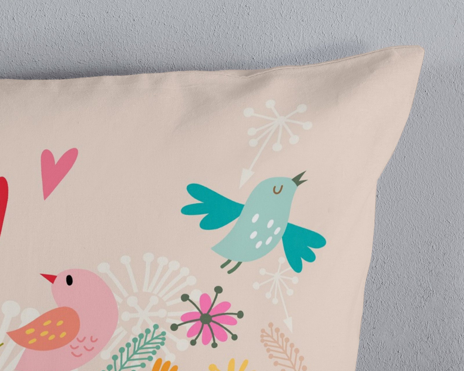 Good Morning - Housse de couette - Happily - Pink