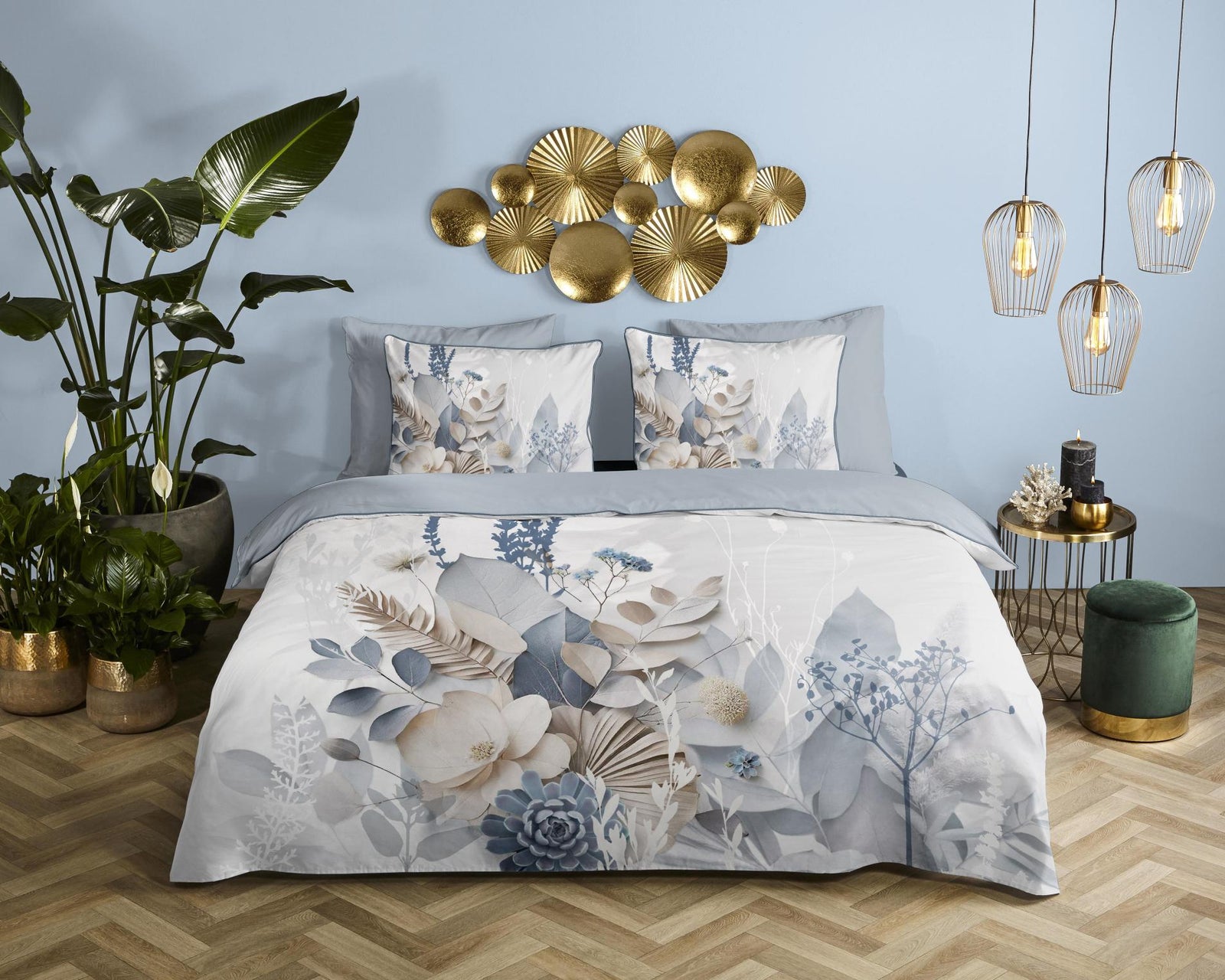 Descanso - Dekbedovertrek - Junte - Grey