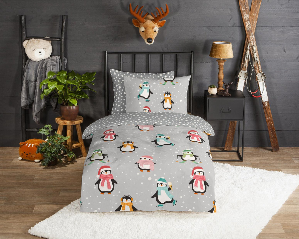 Good Morning - Housse De Couette - Liam - Grey