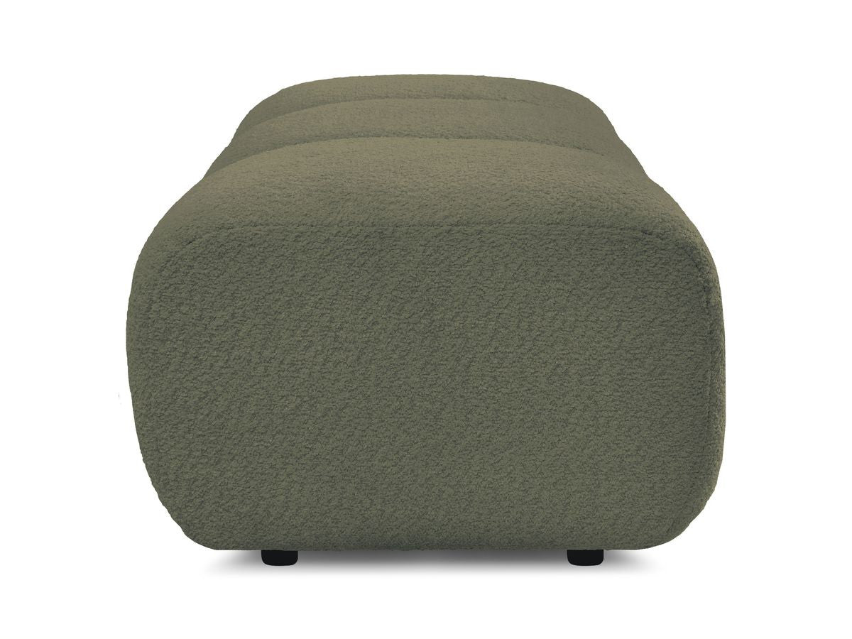 Pouf PAMIRA bouclé stof