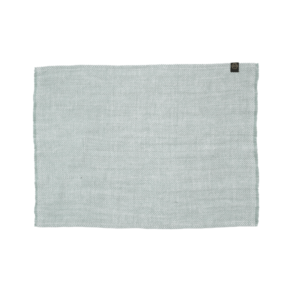 Set De Table Chambray De Lin Cuba - Celadon