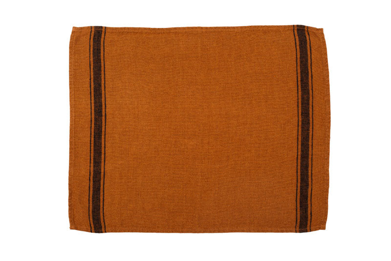 Set De Table Olbia En Lin - Caramel