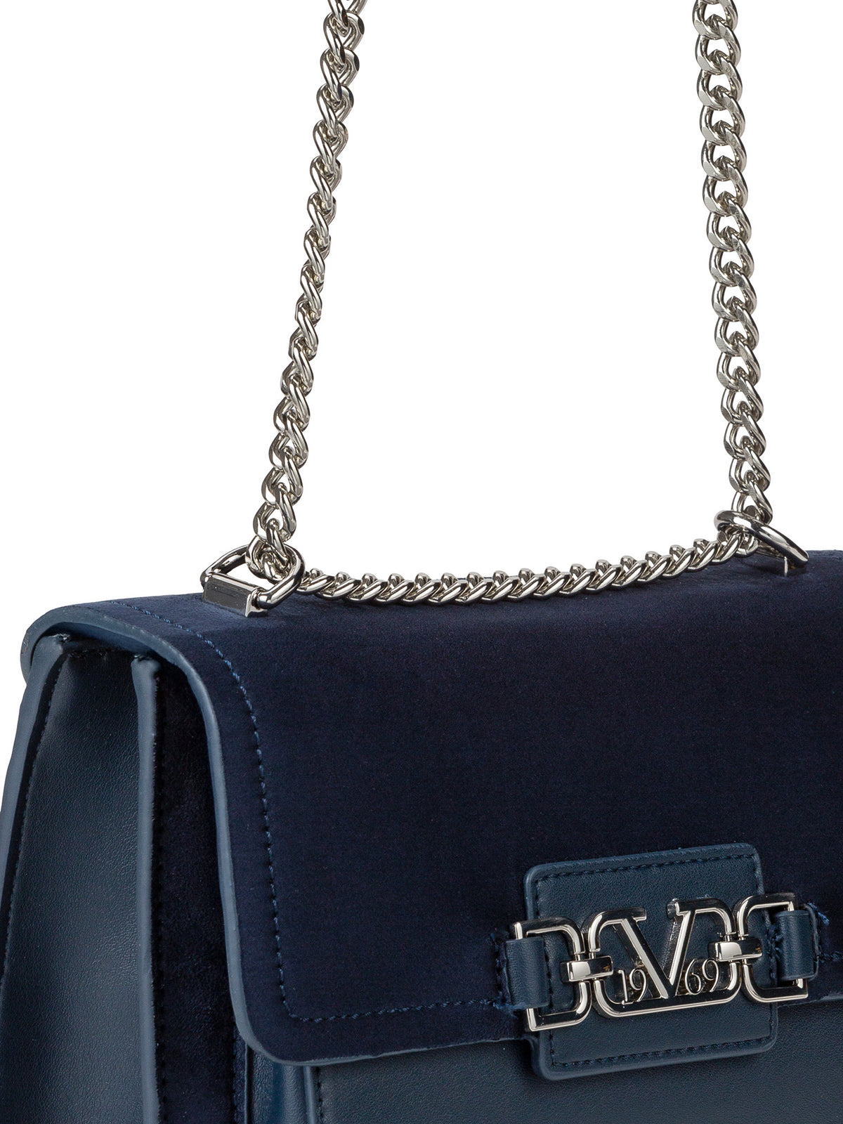 Jonna Large Silver - Navy