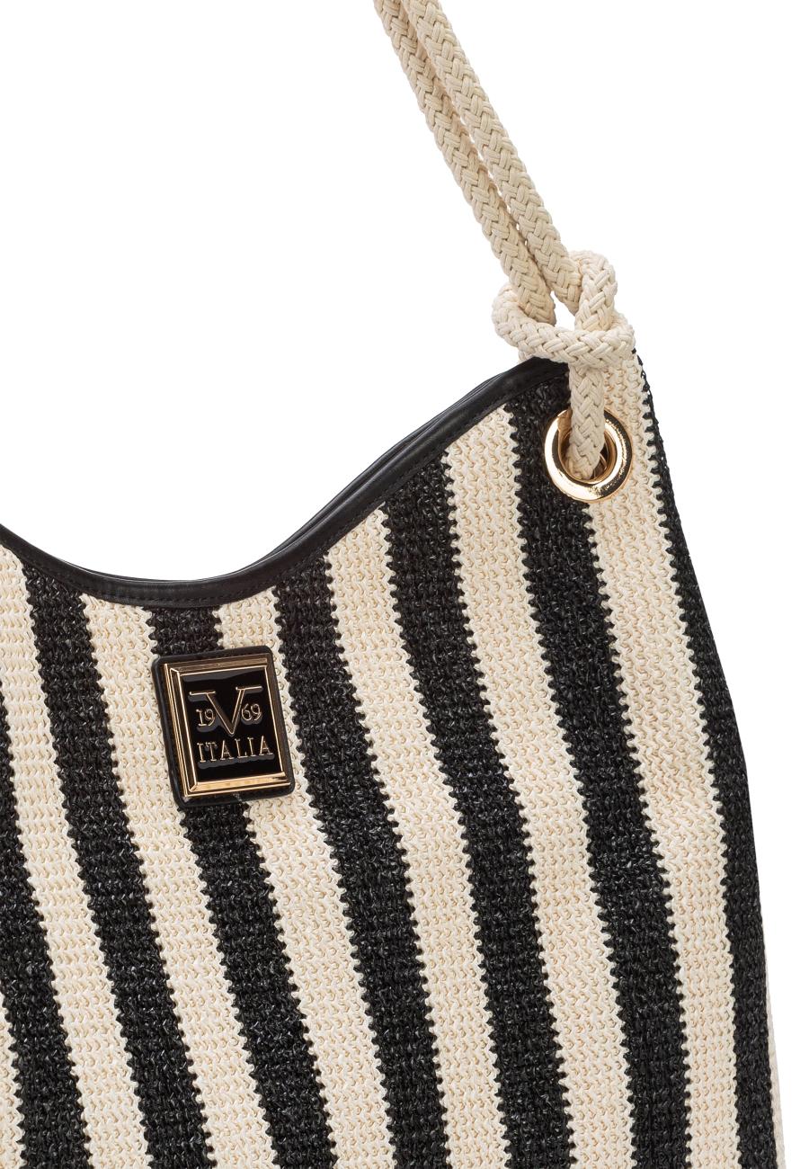 Giulia Stripe - Black