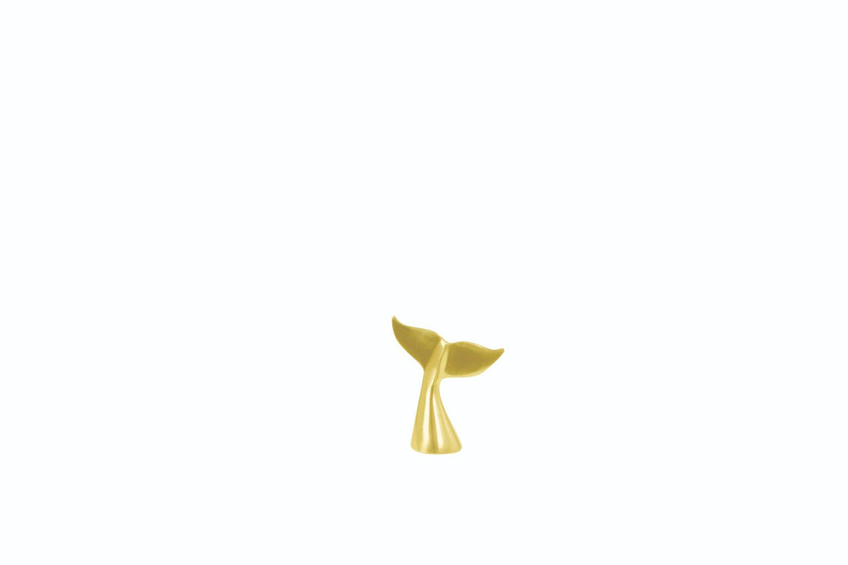 Gold Whale'S Tail Bottle Opener