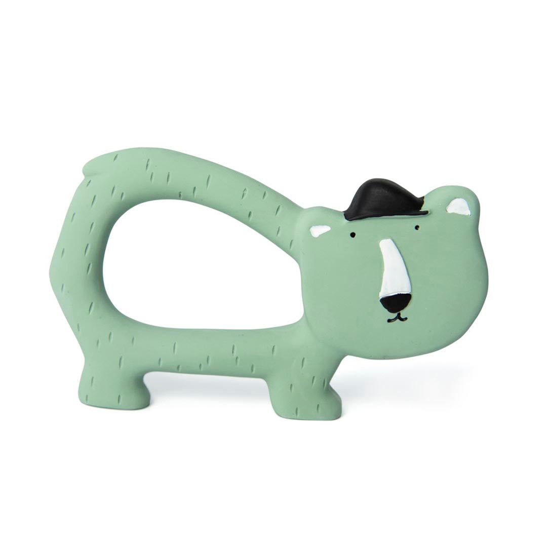Natuurlijk rubber grijpspeeltje - Mr. Polar Bear - SET OF 2 Pcs