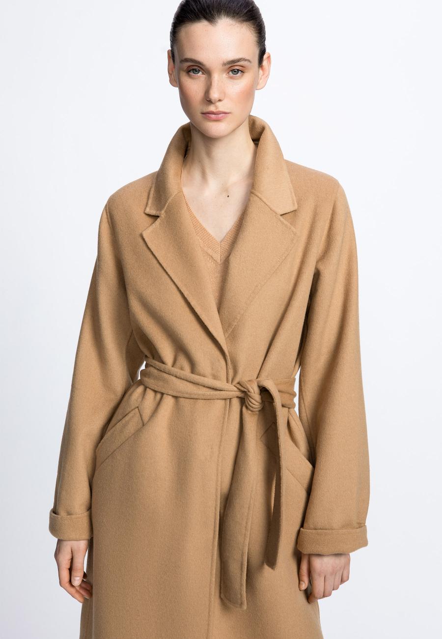 Miilan - Mantel - Biscuit - W