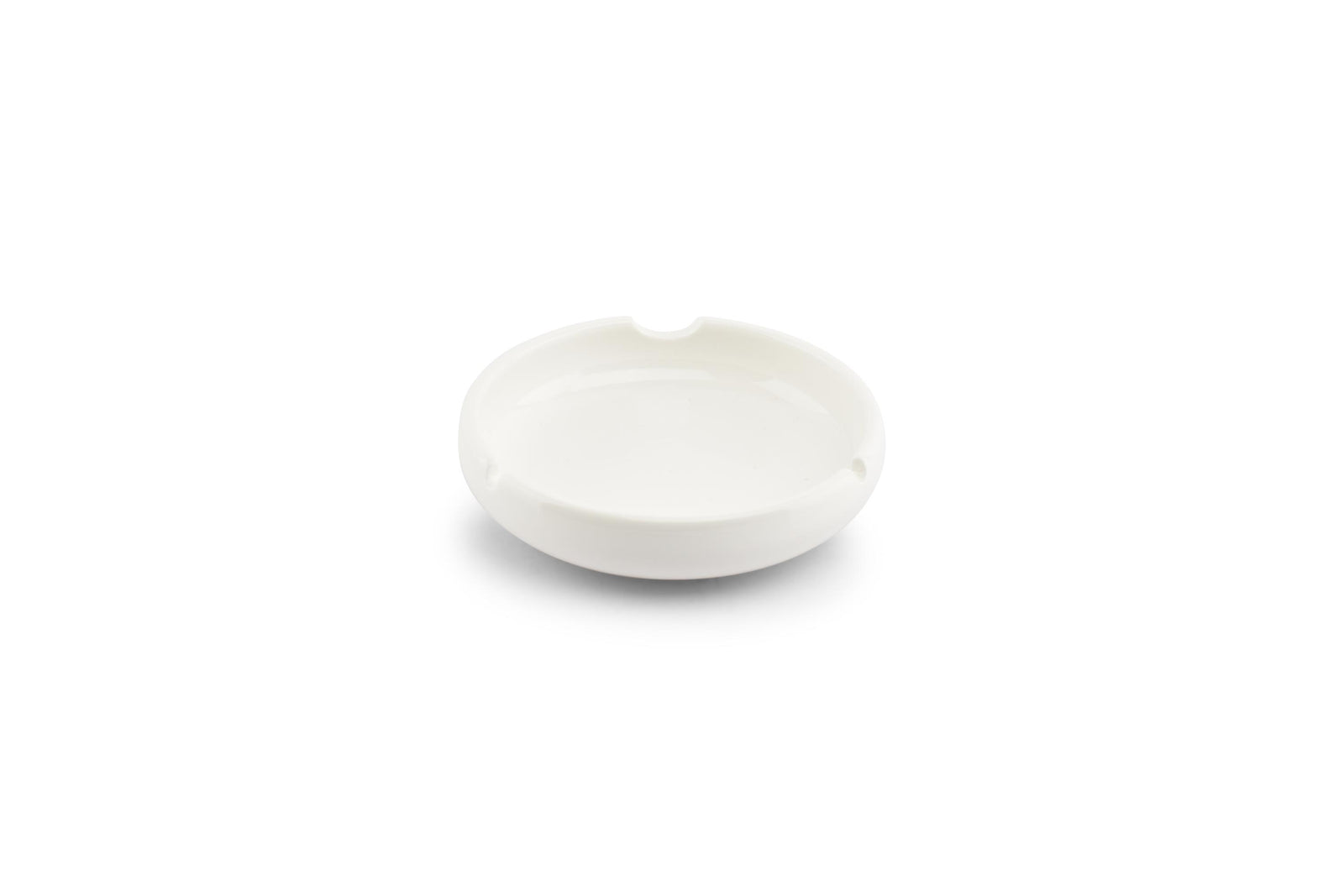S&P - Cendrier 14,5xH4cm porcelaine blanc Smoke - 1 SET - 6 pièces