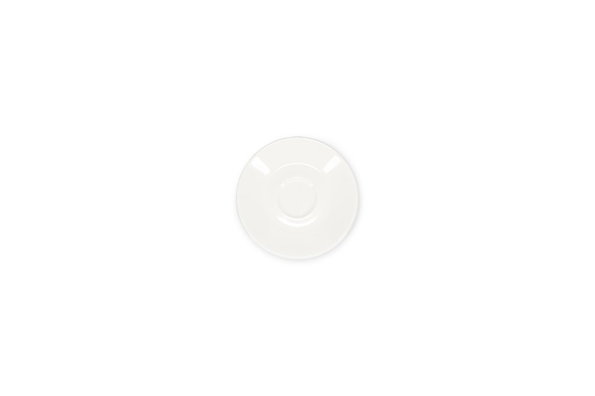 S&P - Barista White Soucoupe à moka 12,5cm blanc Barista - 1 SET - 6 pièces