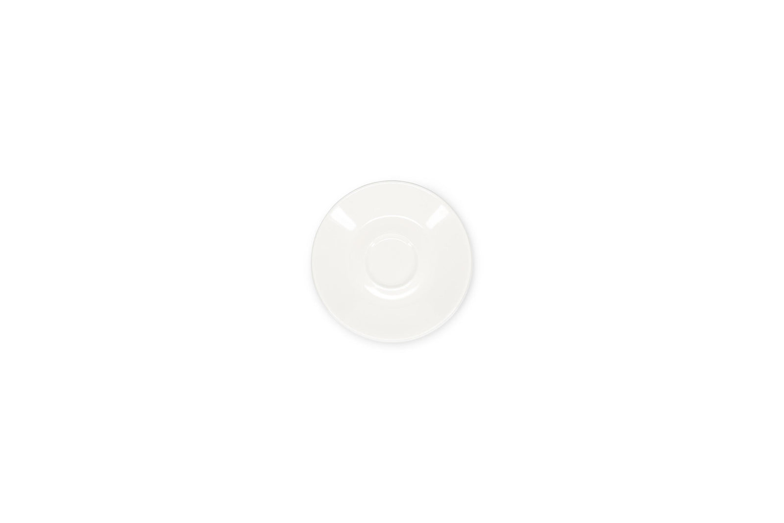 S&P - Barista White Soucoupe à moka 12,5cm blanc Barista - 1 SET - 6 pièces