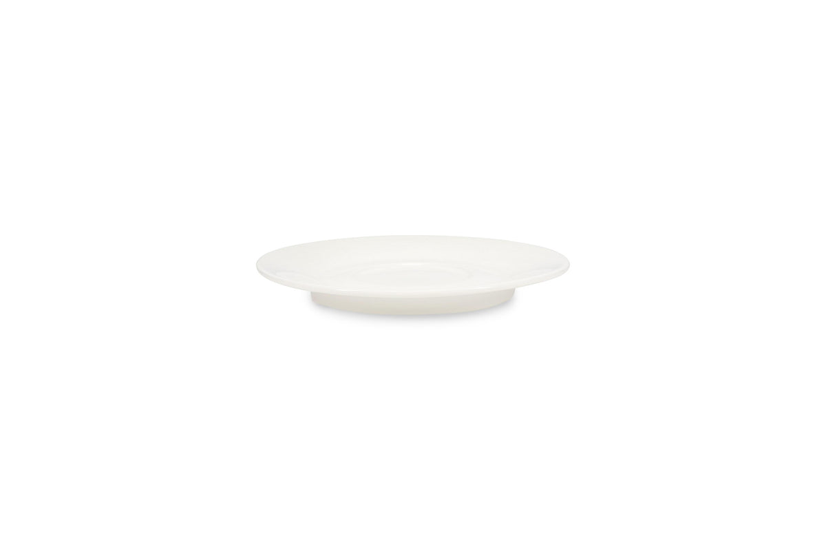 S&P - Barista White Soucoupe 15,5cm pour tasse 16cl et tasse 20,5cl blanc Barista - 1 SET - 6 pièces