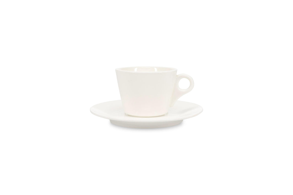 S&P - Barista White Soucoupe 15,5cm pour tasse 16cl et tasse 20,5cl blanc Barista - 1 SET - 6 pièces