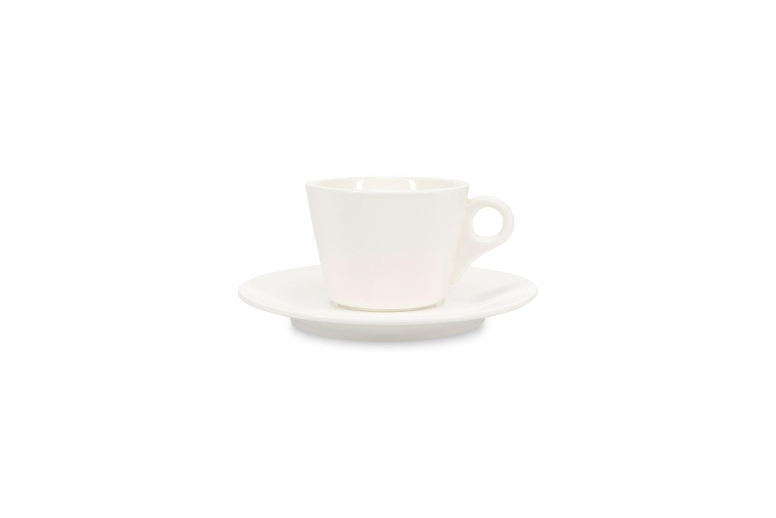 S&P - Barista White Soucoupe 15,5cm pour tasse 16cl et tasse 20,5cl blanc Barista - 1 SET - 6 pièces