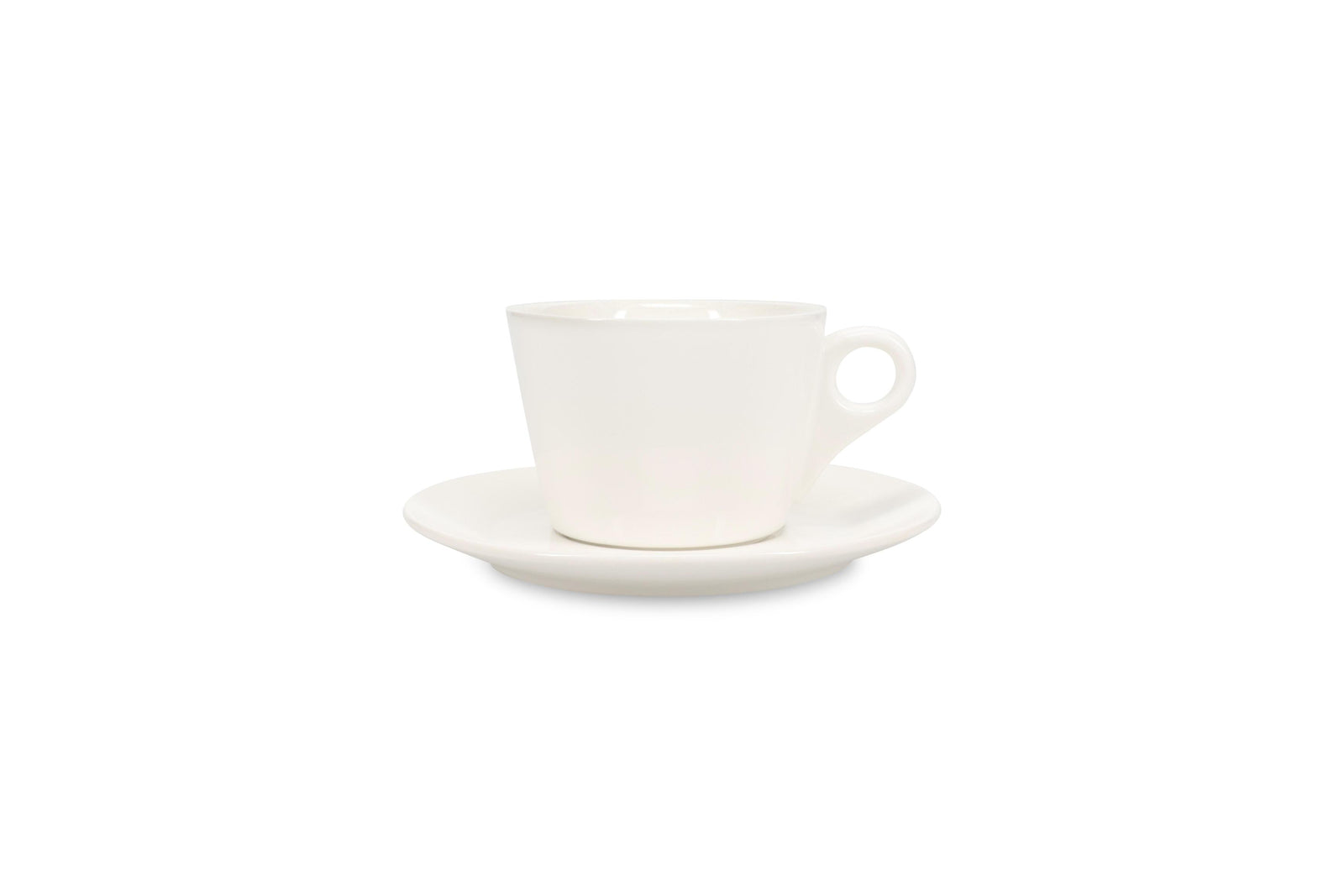 S&P - Barista White Schotel 16,5cm voor kop 28cl wit Barista - 1 SET - 6 stuks