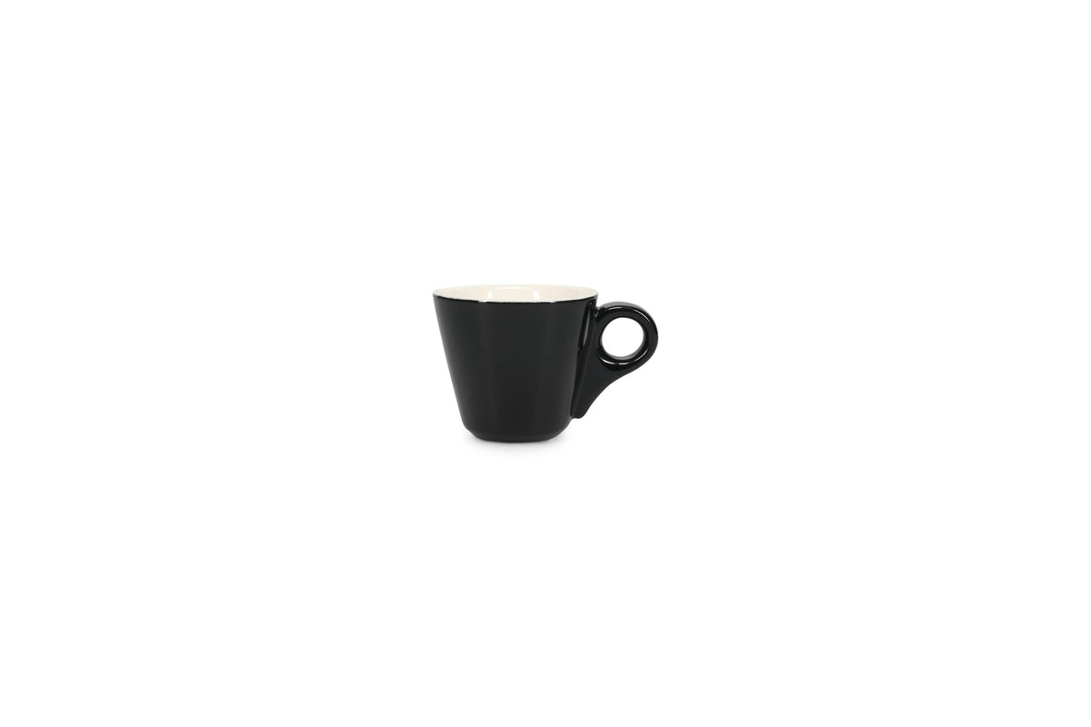 S&P - Barista Black Tasse à moka 8cl noir Barista - 1 SET - 6 pièces
