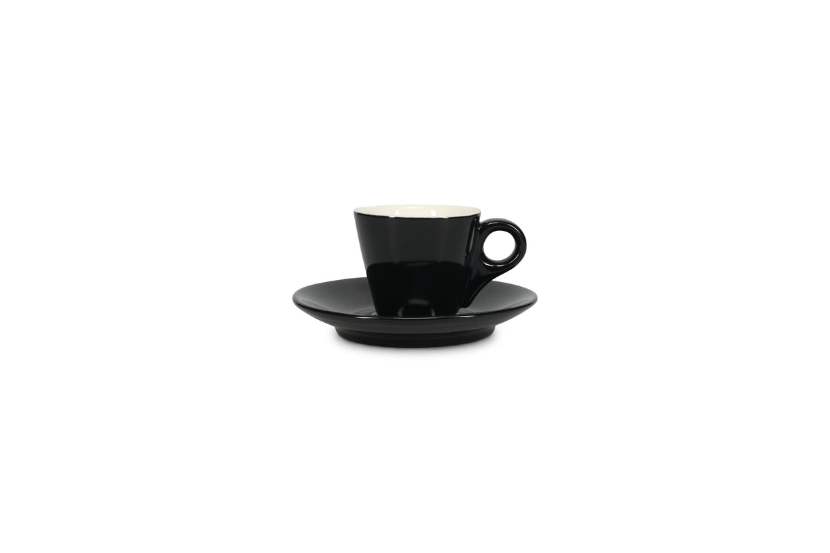 S&P - Barista Black Tasse à moka 8cl noir Barista - 1 SET - 6 pièces