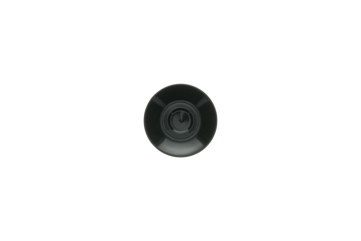 S&P - Barista Black Soucoupe à moka 12,5cm noir Barista - 1 SET - 6 pièces