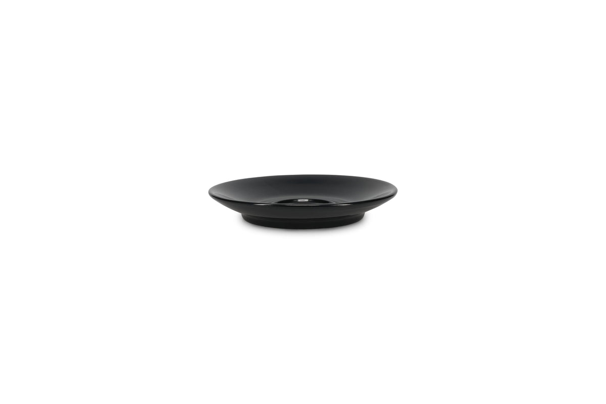S&P - Barista Black Soucoupe à moka 12,5cm noir Barista - 1 SET - 6 pièces