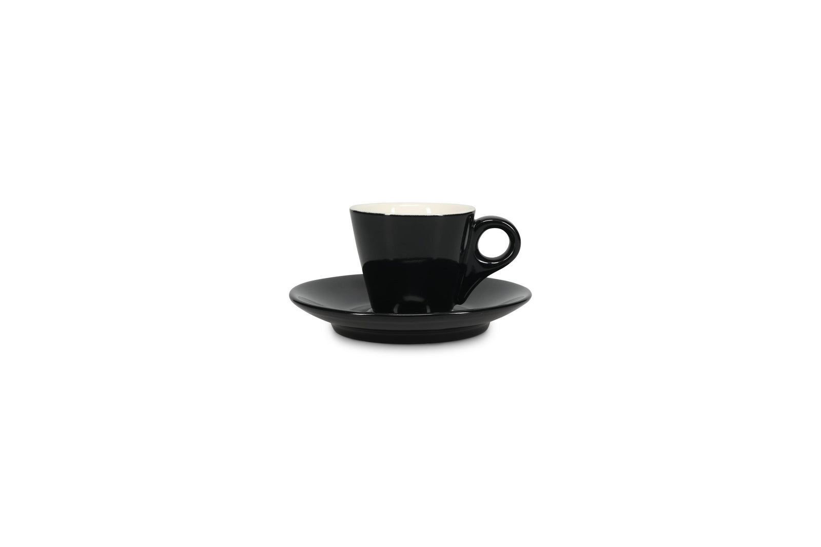 S&P - Barista Black Soucoupe à moka 12,5cm noir Barista - 1 SET - 6 pièces