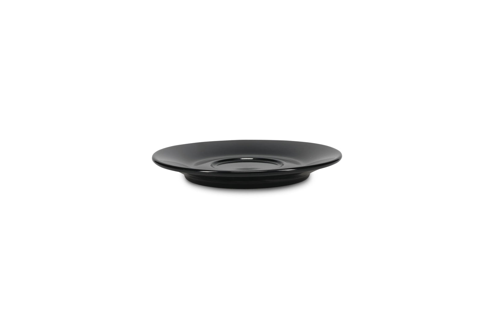 S&P - Barista Black Soucoupe 15,5cm pour tasse 16cl et tasse 20,5cl noir Barista - 1 SET - 6 pièces