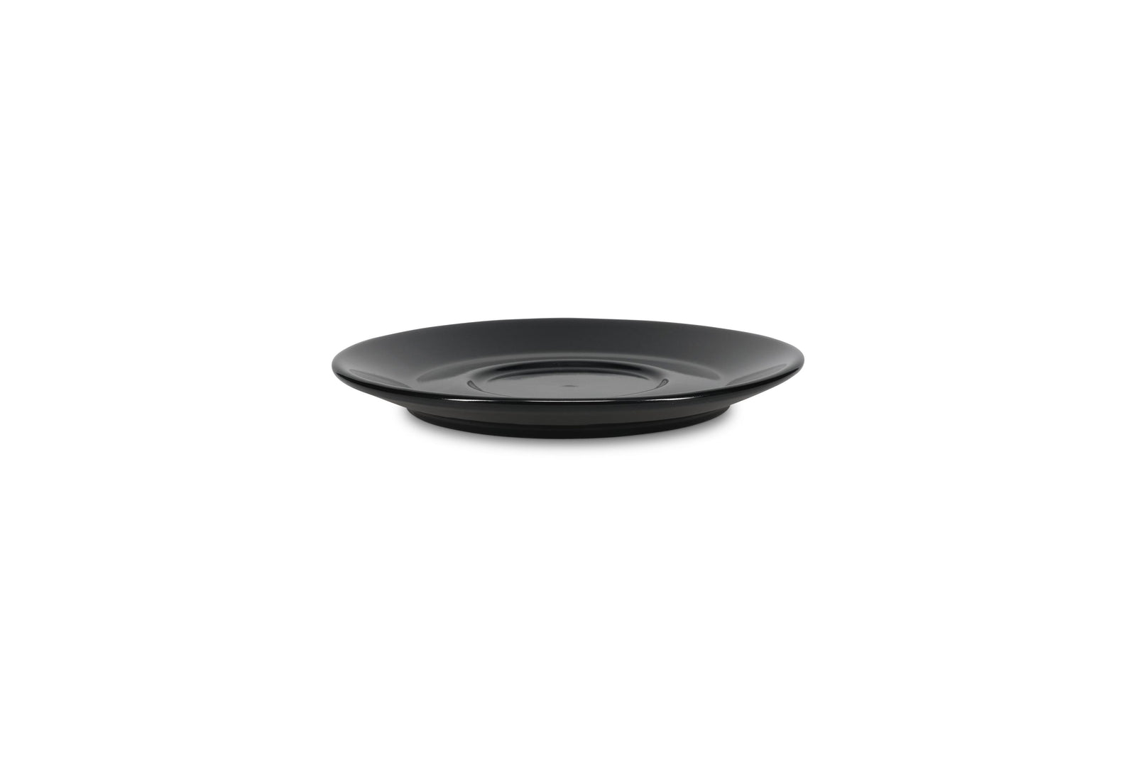 S&P - Barista Black Soucoupe 16,5cm pour tasse 28cl noir Barista - 1 SET - 6 pièces