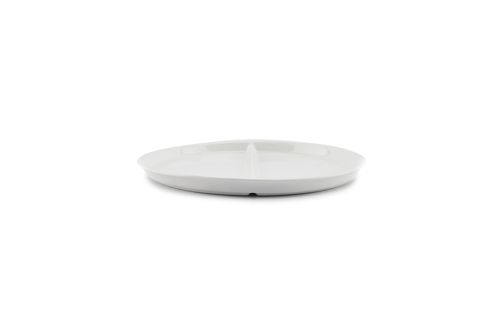 S&P - Verdeelbord 22,5cm 2 delen wit Care - 1 SET - 6 stuks