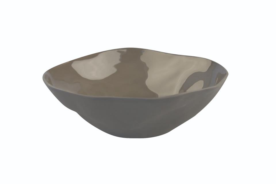 Tam Stoneware Side Bowl, Slate - SET OF 2 PCS