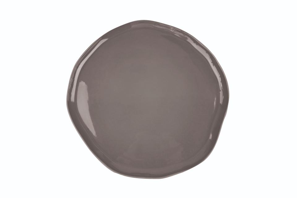 Tam Stoneware Ida Dinner Plate, Slate - SET OF 8 PCS