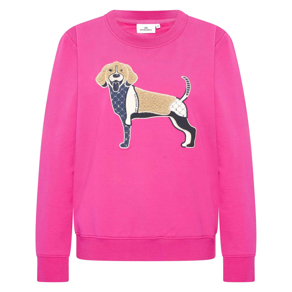 Hv Society - Sweater Hvsbeagle - Fuchsia