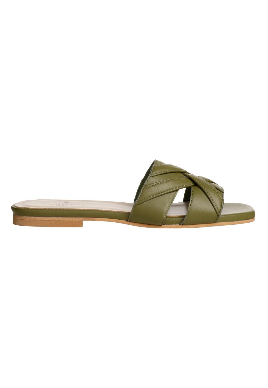 Chaussures - Slipper-Davina - Green Moss